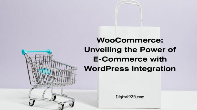 WooCommerce: Unveiling the Power of E-Commerce with WordPress Integration